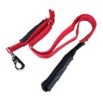 Dual Handle Nylon Belt Leash 5 feet Adjustable