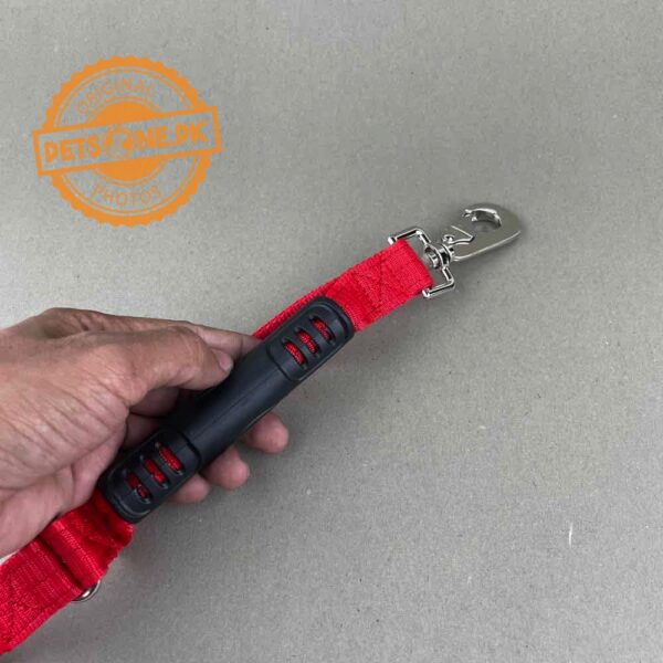 Dual Handle Nylon Belt Leash 5 feet Adjustable - Image 4