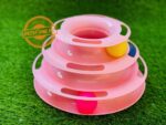 Funny Cat Pet Toy Cat Toys Intelligence Triple Play Disc Cat – 2 - Image 6