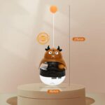 Interactive Cat Toy Kitten Toys Funny Tumbler Food Dispenser - Image 2