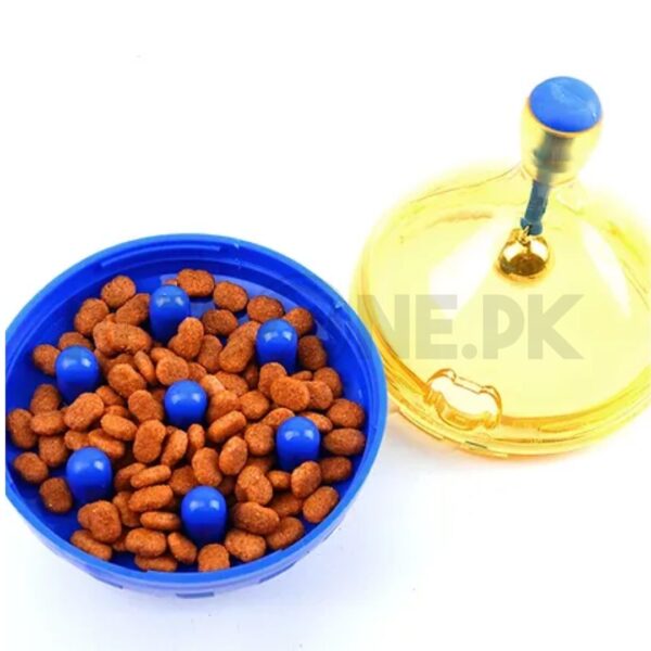 Interactive Cat Toy Shaking IQ Treat Ball Tumbler Food Dispenser - Image 3