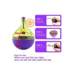 Interactive Cat Toy Shaking IQ Treat Ball Tumbler Food Dispenser - Image 6