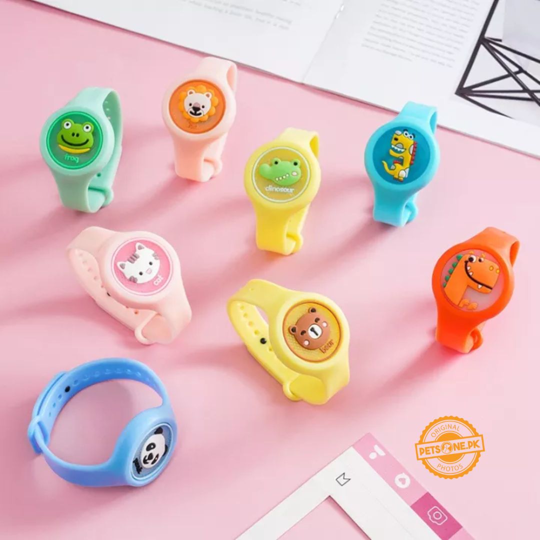 Multicolor Kids Mosquito Repellent Baby Wrist Band Led Silicone Toy at Rs  42/piece in Delhi