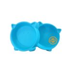 Kitty Face Dual Food Bowl