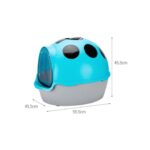 Large Cat Litter Box Ladybug Shaped (Design P) - Image 3