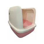 Large Semi-Enclosed Litter Box With Tray (Design I) - Image 3