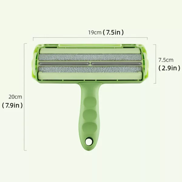 Self Cleaning Reusable Dog Cat Hair Remover Brush Lint Roller - Image 2
