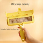 Self Cleaning Reusable Dog Cat Hair Remover Brush Lint Roller - Image 3