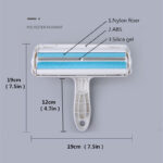 Self Cleaning Reusable Dog Cat Hair Remover Brush Lint Roller - Image 5