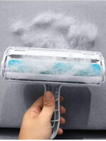 Self Cleaning Reusable Dog Cat Hair Remover Brush Lint Roller - Image 9