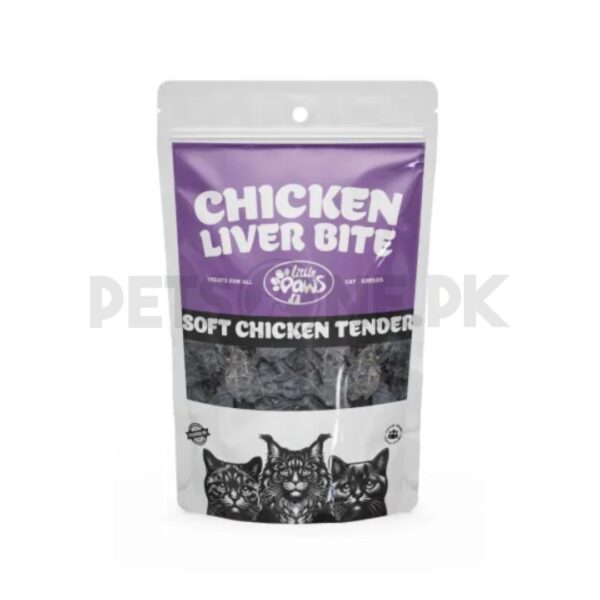 Little Paws Chicken And Liver Tender Treats For Cats – 70 Gram - Image 2