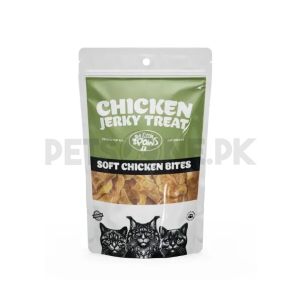 Little Paws Chicken Jerky Treats For Cats - 70 Gram - Image 2