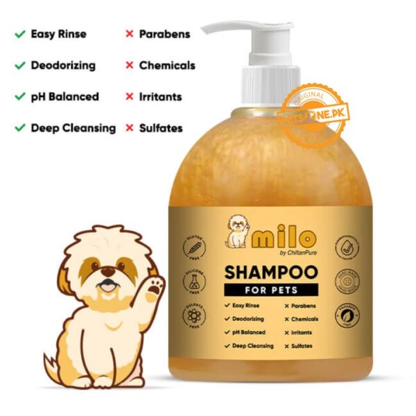 Milo Shampoo For Pets – 500 ML - Image 2