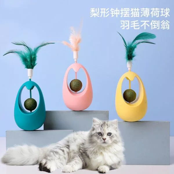 Funny Interactive Cat Toy With Catnip - Image 9