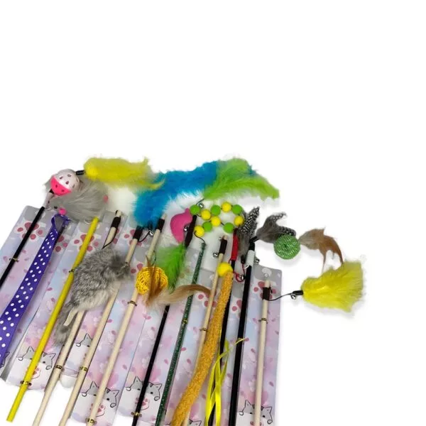 Cat Wand / Cat Play Stick with Different Toys - Image 19