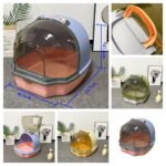 CleoView Litter Haven: The Modern Transparent Litter Box