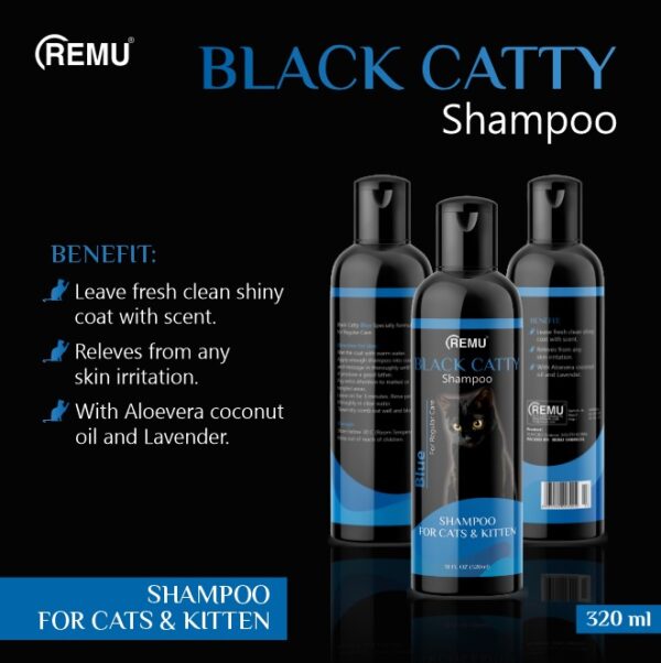 Remu Black Catty Shampoo - Image 8