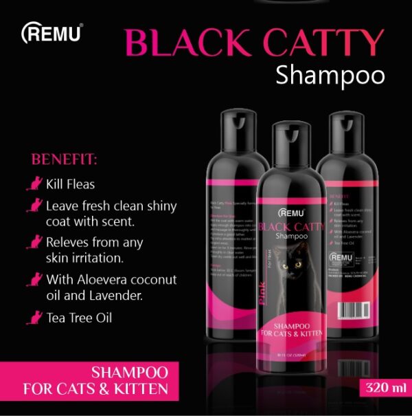 Remu Black Catty Shampoo - Image 4