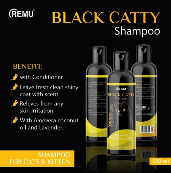 Remu Black Catty Shampoo - Image 3