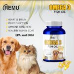 Remu Fish Oil Supplements For Cats And Dogs – 120 Ml - Image 2