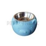 Panda Shape Plastic Single Food/ Water Bowl