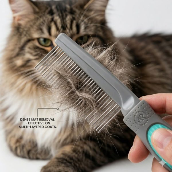 Pawline Single Grooming Comb - Image 2
