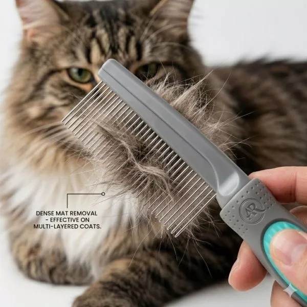 Pawline Single Grooming Comb - Image 2