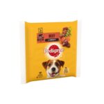 Pedigree Wet Food Pouches – 3 in 1 Pack – Beef In Gravy
