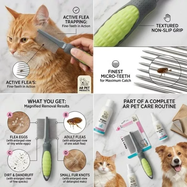 Pet Comb Dual Comb For Pets - Image 2