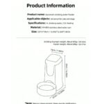 Pet Food and Water Dispenser (Design E) - Image 5