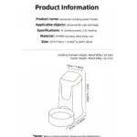Pet Food and Water Dispenser (Design E) - Image 5