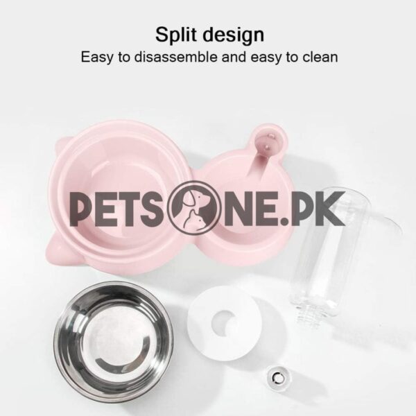 Pet Food and Water Dispenser (Design J) - Image 4