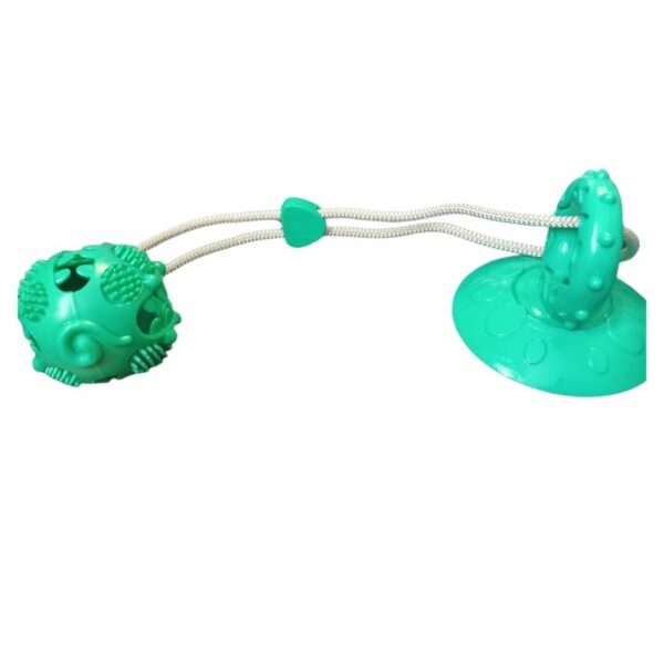 Pet Sucker Leaky Food Toy Double Suction Pull Ball / Dog Toy - Image 2
