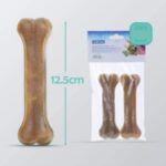 Petideal Raw Hide Bones for Dogs – 5 Inches - Image 2