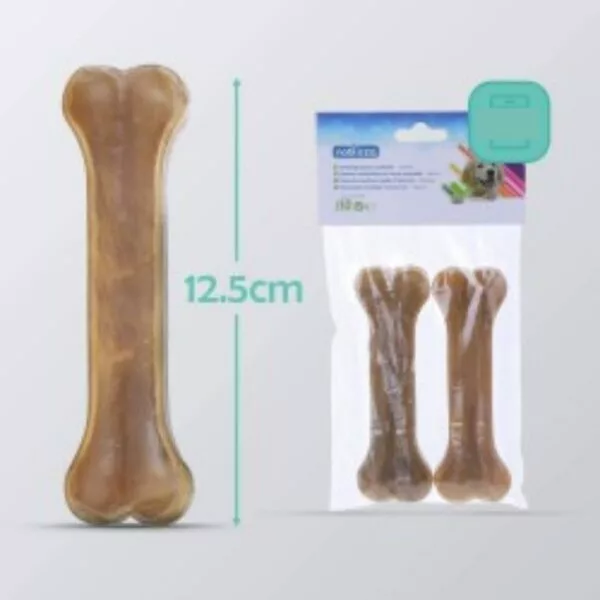Petideal Raw Hide Bones for Dogs – 5 Inches - Image 2