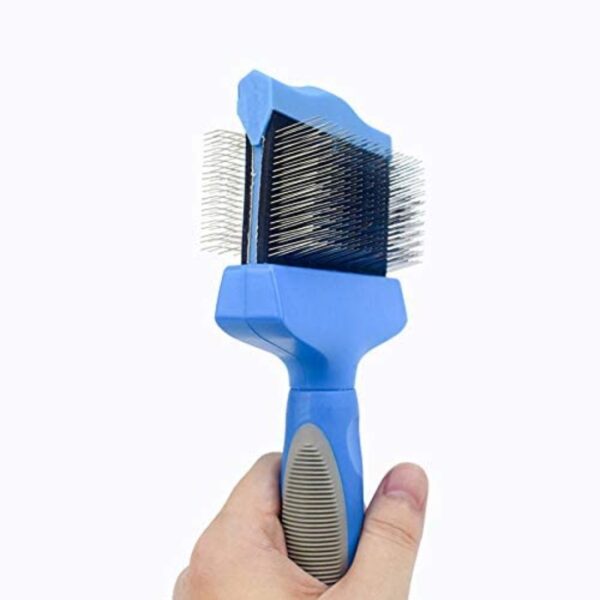 Pets Comb Dual Sided Slicker Brush For Cats And Dogs - Image 6