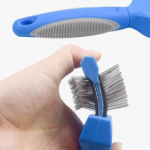 Pets Comb Dual Sided Slicker Brush For Cats And Dogs - Image 7