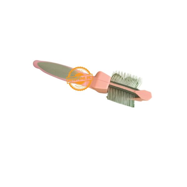Pets Comb Dual Sided Slicker Brush For Cats And Dogs - Image 2