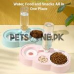 Pets Food and Water Dispenser (Design B)