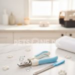 Pets Nail Clipper With Filer (Blue White)