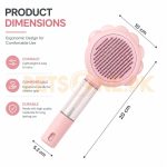 Petzilla 2 in 1 Self Cleaning Brush For Cats And Dogs - Image 2