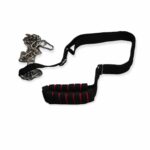 6.5 Feet Nylon Belt and Chain Leash with Choke Chain Collar – 3 in 1 - Image 5