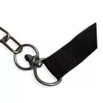 6.5 Feet Nylon Belt and Chain Leash with Choke Chain Collar – 3 in 1 - Image 6