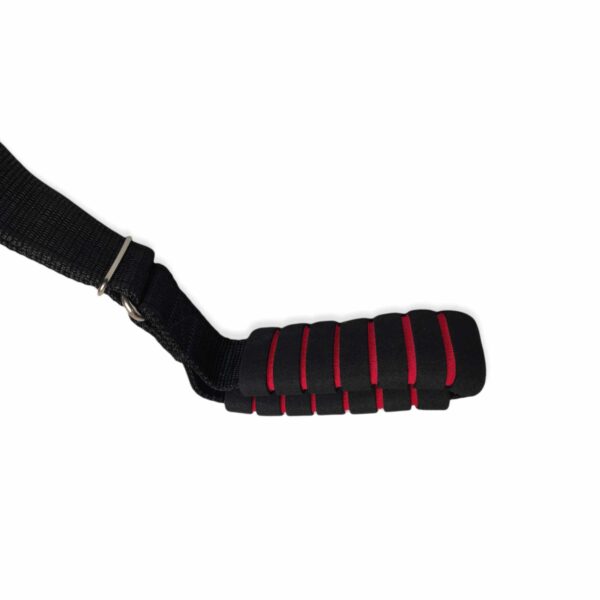 6.5 Feet Nylon Belt and Chain Leash with Choke Chain Collar – 3 in 1 - Image 7