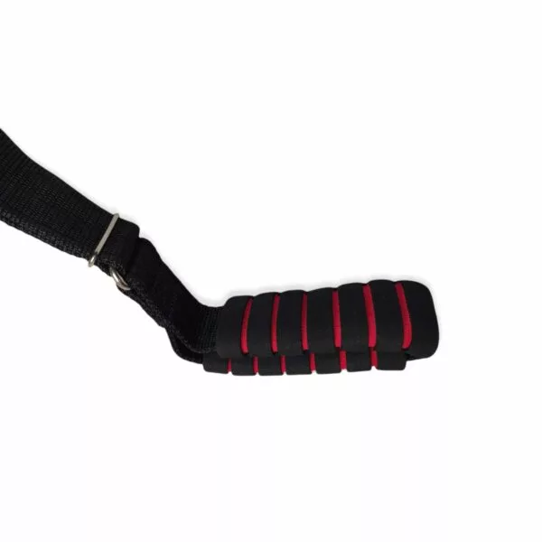 6.5 Feet Nylon Belt and Chain Leash with Choke Chain Collar – 3 in 1 - Image 7