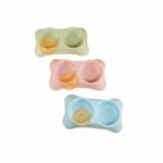 Plastic Dual Pet Food/ Water Bowl