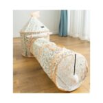 Premium Indoor Home Foldable Soft Cat Tunnel Tubes  – Castle - Image 5