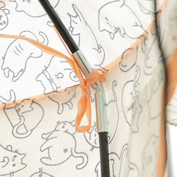 Premium Indoor Home Foldable Soft Cat Tunnel Tubes  – Castle - Image 6