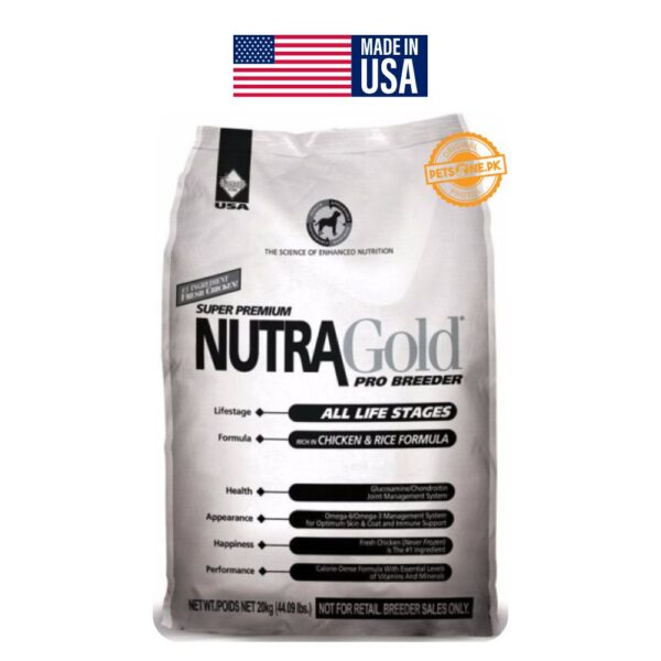 Diamond Breeder / Nutragold Pro Breeder / Chicken n Rice Formula 20Kg - Image 2