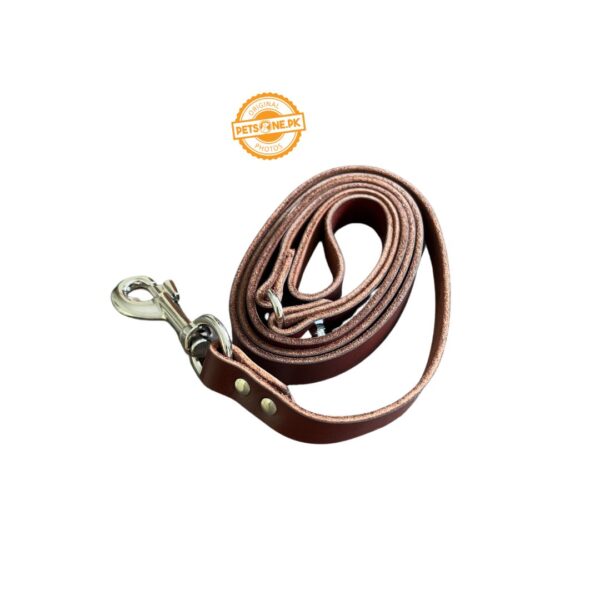 Pure Leather Leash for Dogs - Image 2